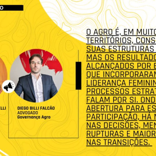 A voz feminina transforma a governança no campo