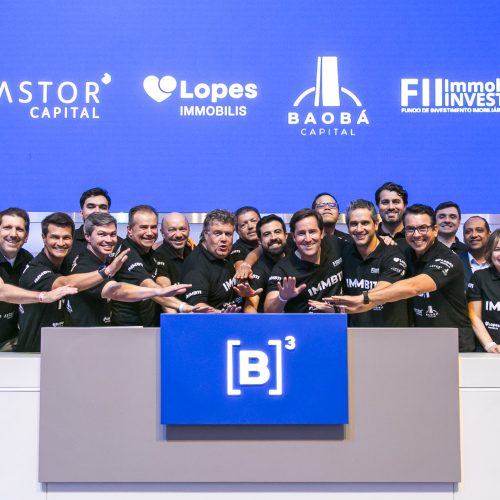 Fundo imobiliário FII IMMOBINVEST estreia oficialmente na Bolsa de Valores do Brasil