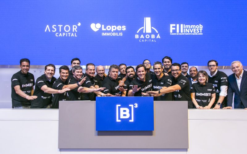 Fundo imobiliário FII IMMOBINVEST estreia oficialmente na Bolsa de Valores do Brasil