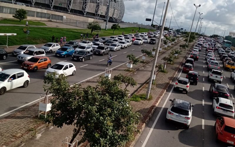 AMC realiza operação de trânsito para jogo entre Fortaleza e Botafogo