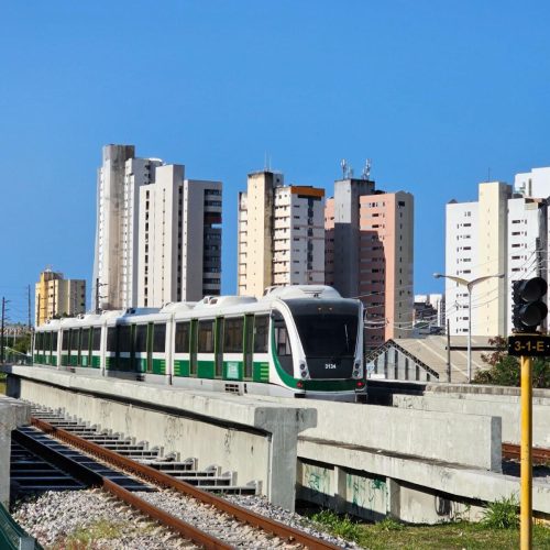 Metrô e VLTs funcionam normalmente no feriado de 15 de agosto no Ceará