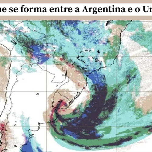 Ciclone extratropical vai causar chuva com granizo no Brasil; veja onde