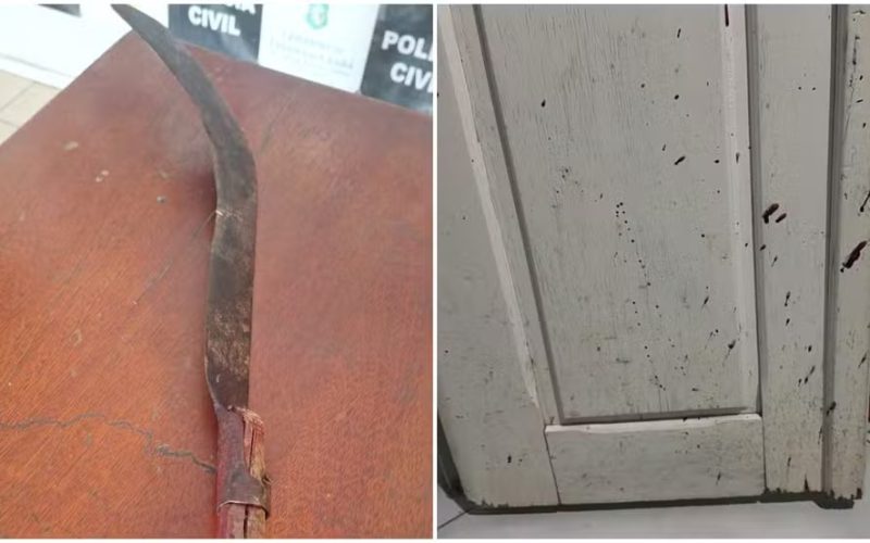 Vizinho ataca homem com foice e decepa mão da vítima em Quixeramobim