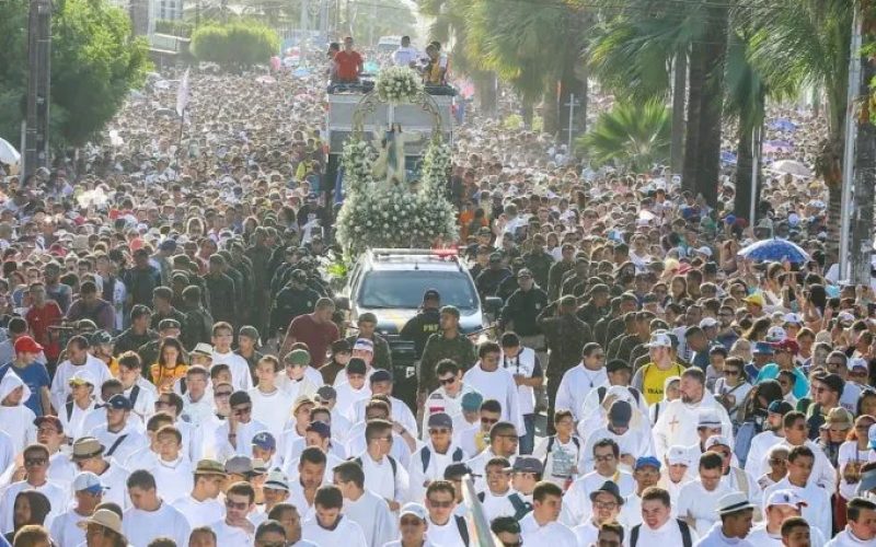 Caminhada com Maria 2025 anuncia mudança no local de encerramento, em Fortaleza