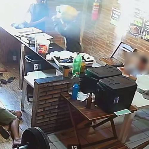 Criminosos invadem galeteria e assaltam clientes e funcionários no Canindezinho