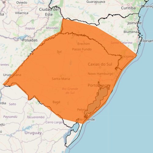 Rio Grande do Sul deve ter mais dias de chuva forte e risco de alagamento