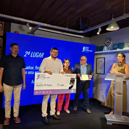 Jovem Pan News Fortaleza  92,9 FM conquista 2º lugar na etapa estadual do Prêmio Sebrae de Jornalismo 