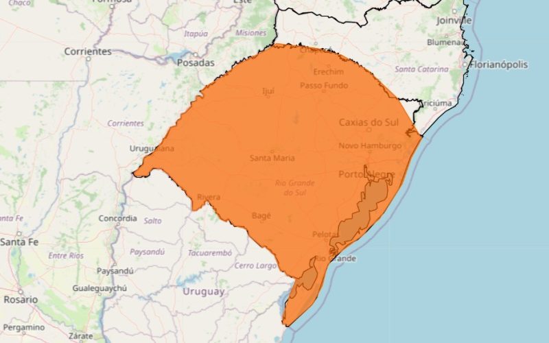Chuva e frio voltam a atingir o Sul nesta semana