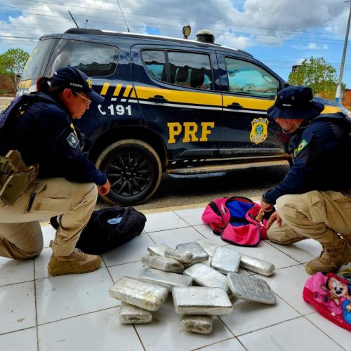 Casal que transportava drogas para obter perdão de dívida é preso na BR-222, no Ceará