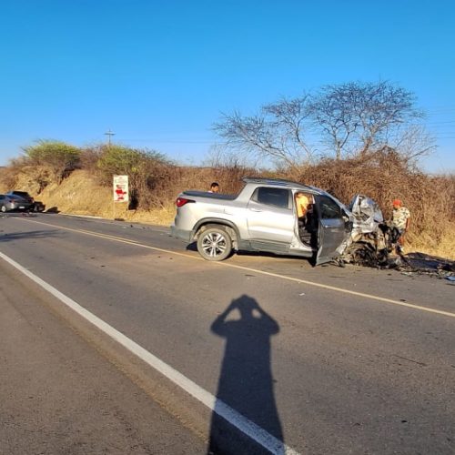 Sobrevivente que perdeu mãe, irmã gêmea e prima em colisão na BR-020 segue internada em estado grave no Ceará