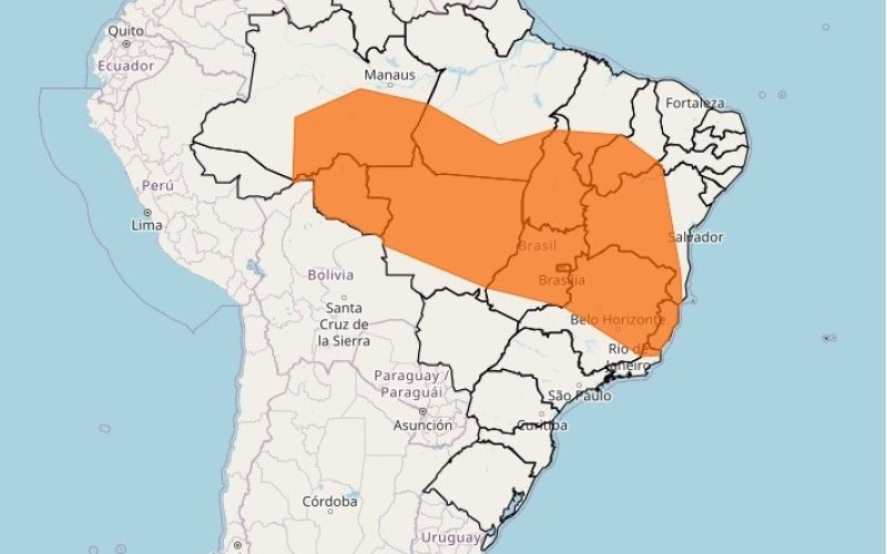 Chuva segue forte em parte do país nesta quinta-feira; veja a previsão